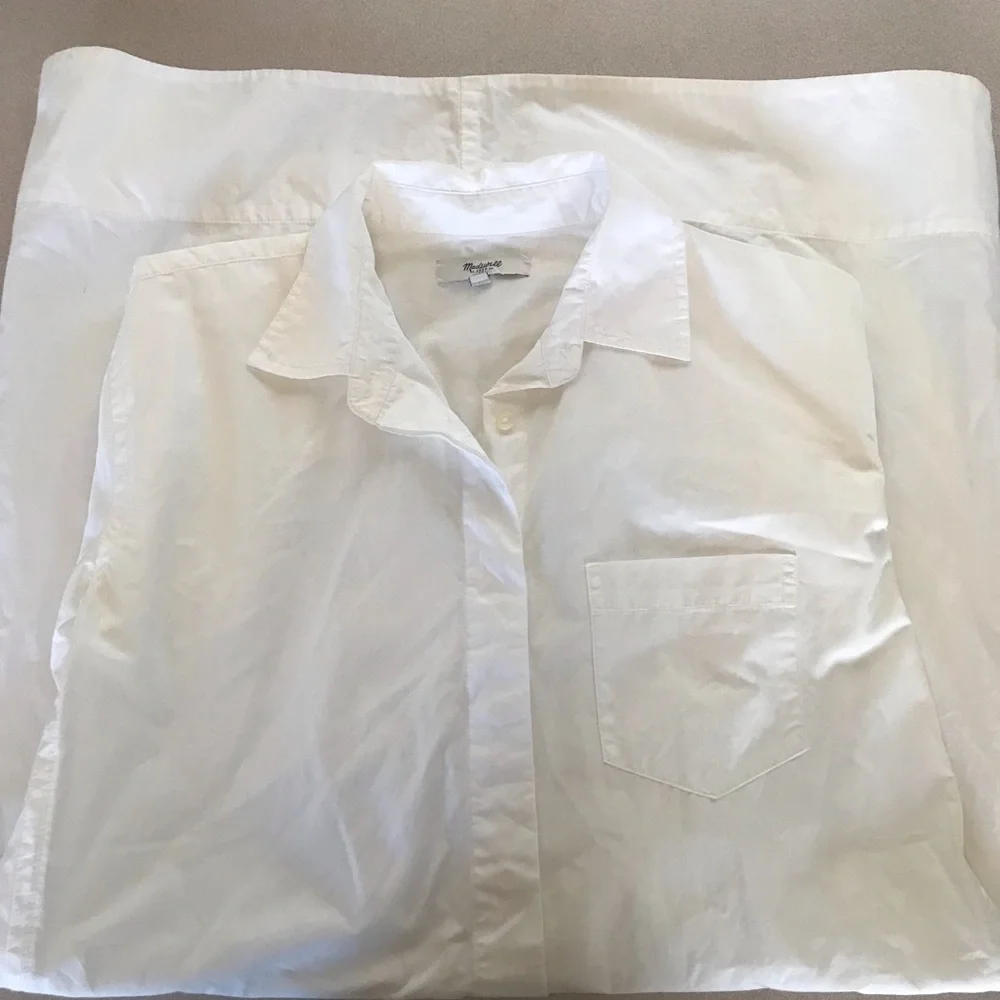 Madewell white shirt dress - Picture 2 of 5